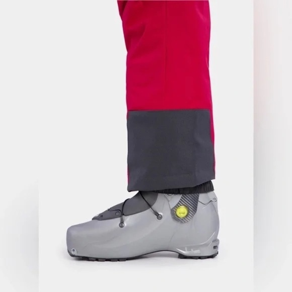 COLUMBIA HERO SKI PANTS MOUNTAIN RED MENS MEDIUM - Picture 7 of 11